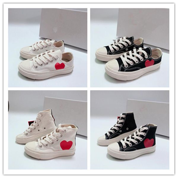 2021 kids big eyes play chuck 70 canvas shoes multi heart 70s hi classic name skateboard trainers casual sport sneakers 23-35207q, Black
2021 kids big eyes play chuck 70 canvas shoes multi heart 70s hi classic name skateboard trainers casual sport sneakers 23-35207q, Black