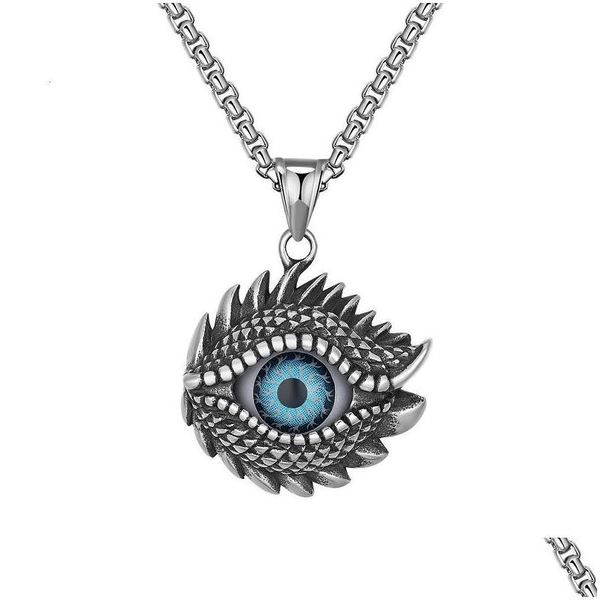 pendant necklaces evil eye pendant necklaces for men 316 stainless steel blue eyes necklace fashion jewelry drop delivery pendants dhgpc, Silver
pendant necklaces evil eye pendant necklaces for men 316 stainless steel blue eyes necklace fashion jewelry drop delivery pendants dhgpc, Silver