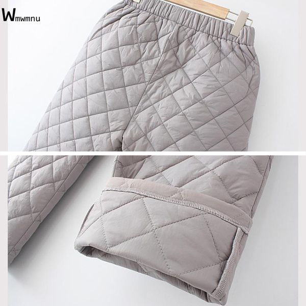 women's pants capris windproof warm pantalones snow wear bottoms ultralight 90kg oversize down women casual solid baggy thicken winter, Black;white
women's pants capris windproof warm pantalones snow wear bottoms ultralight 90kg oversize down women casual solid baggy thicken winter, Black;white