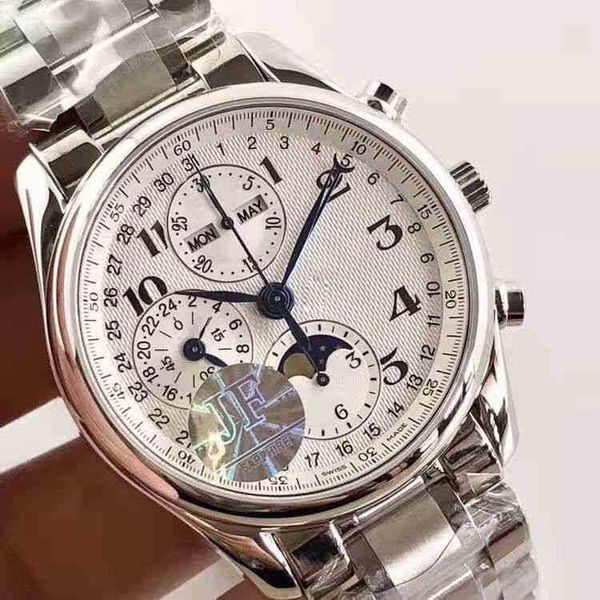 leather jf famous belt watchmaker male automatic mechanical watch waterproof eight needle lunar leisure phase multifunctional steel dgim, Slivery;golden
leather jf famous belt watchmaker male automatic mechanical watch waterproof eight needle lunar leisure phase multifunctional steel dgim, Slivery;golden