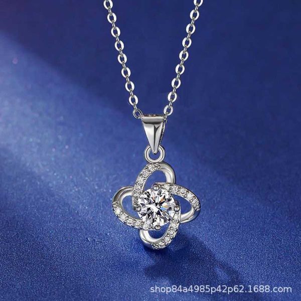 pendant necklaces four leaf grass mo sang stone necklace for female korean fashion kwai tiktok online popular live female necklace, Silver
pendant necklaces four leaf grass mo sang stone necklace for female korean fashion kwai tiktok online popular live female necklace, Silver