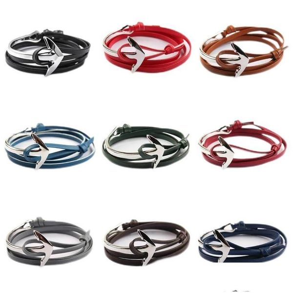 charm bracelets alloy anchor charm bracelets for women men mtilayer leather bracelet fashion jewelry drop delivery dhhim, Golden;silver
charm bracelets alloy anchor charm bracelets for women men mtilayer leather bracelet fashion jewelry drop delivery dhhim, Golden;silver