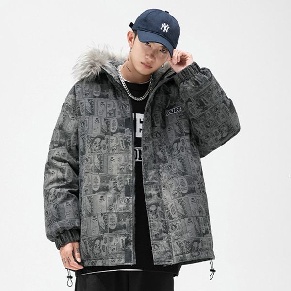 men's down parkas men's wear dark grey hooded keep warm down jacket fashion comfortable cotton clothes versatile outerwear winter, Black
men's down parkas men's wear dark grey hooded keep warm down jacket fashion comfortable cotton clothes versatile outerwear winter, Black