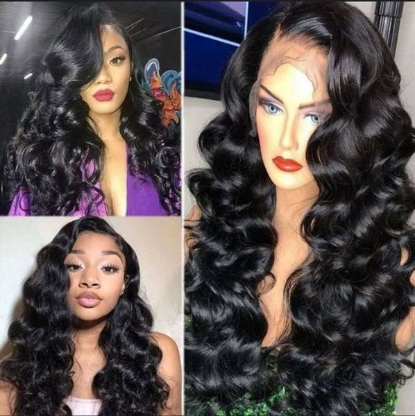 synthetic wigs women's small front lace chemical fiber wig with large wavy black long curly hair cover 221122
synthetic wigs women's small front lace chemical fiber wig with large wavy black long curly hair cover 221122