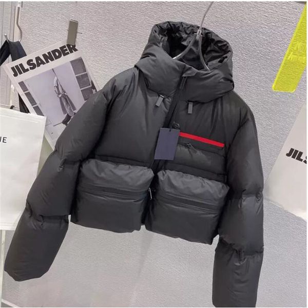 2023 winter jacket womens down parkas long coat puffer women jackets with letter budge warm coats, Black
2023 winter jacket womens down parkas long coat puffer women jackets with letter budge warm coats, Black