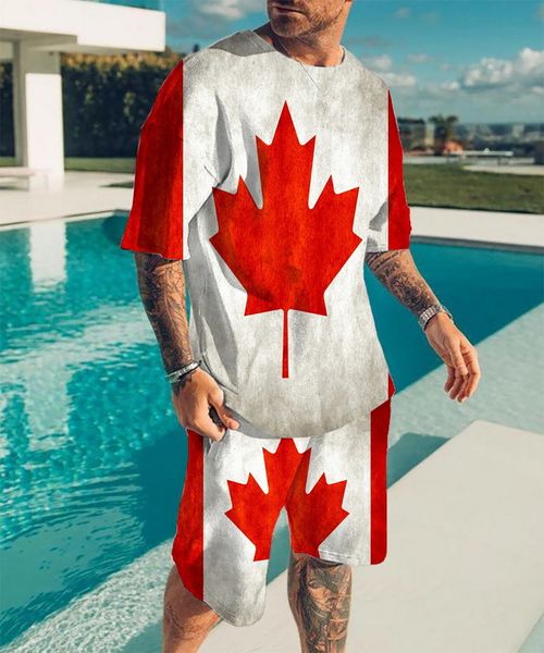 men's hoodies sweatshirts summer canada flag 3d tshirt set men printed t shirt shorts sets vintage short sleeve 2 piece suit men's, Black
men's hoodies sweatshirts summer canada flag 3d tshirt set men printed t shirt shorts sets vintage short sleeve 2 piece suit men's, Black