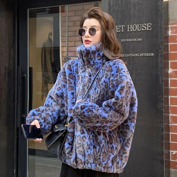 women's fur faux fur winter oversized colorful leopard print faux fur coat women long sleeve zip up warm soft fluffy jacket korean fash, Black
women's fur faux fur winter oversized colorful leopard print faux fur coat women long sleeve zip up warm soft fluffy jacket korean fash, Black