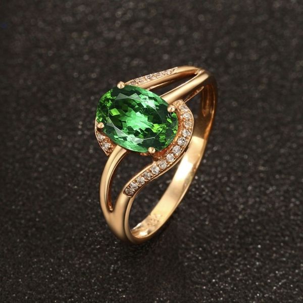 18k rose gold imitation green tourmaline band rings imitation diamond ring girl classic men titanium steel designer for women luxury gifts w, Silver
18k rose gold imitation green tourmaline band rings imitation diamond ring girl classic men titanium steel designer for women luxury gifts w, Silver