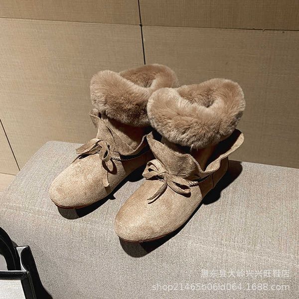 boots leather and fur integrated snow boots women s winter antiskid warm medium 2022 new cotton plush thickened snow boots 221109, Black
boots leather and fur integrated snow boots women s winter antiskid warm medium 2022 new cotton plush thickened snow boots 221109, Black