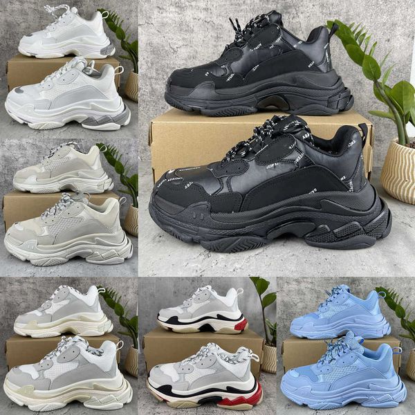 casual shoes fashion men women triple s clear sole platform paris old dad large increasing sneakers, Black
casual shoes fashion men women triple s clear sole platform paris old dad large increasing sneakers, Black