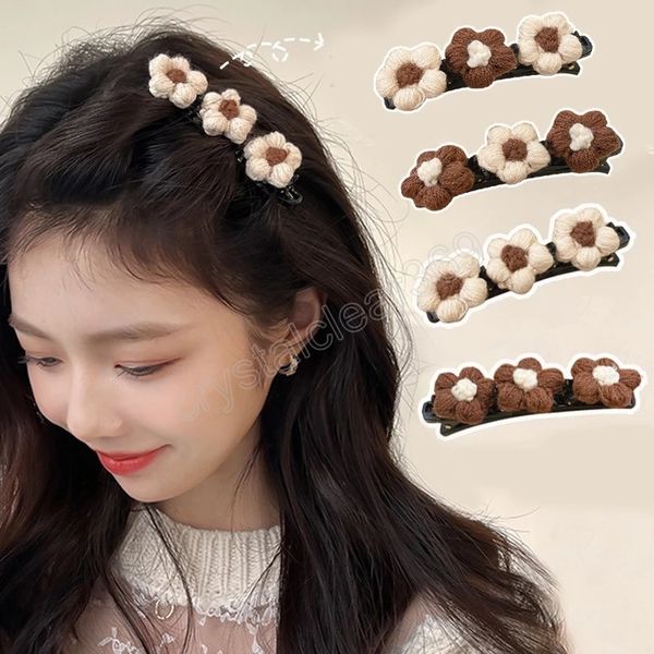 autumn winter braided flower bangs clips barrettes forehead hairpin fixed shape clip tooth-shaped clip hair accessories, Slivery;white
autumn winter braided flower bangs clips barrettes forehead hairpin fixed shape clip tooth-shaped clip hair accessories, Slivery;white