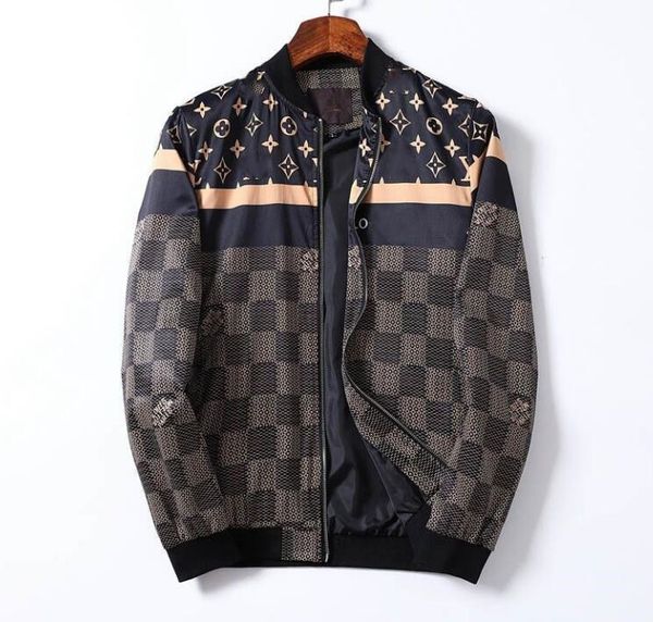 spring autumn jackets for men business casual plaid baseball jacket coat men's clothing, Black;brown
spring autumn jackets for men business casual plaid baseball jacket coat men's clothing, Black;brown