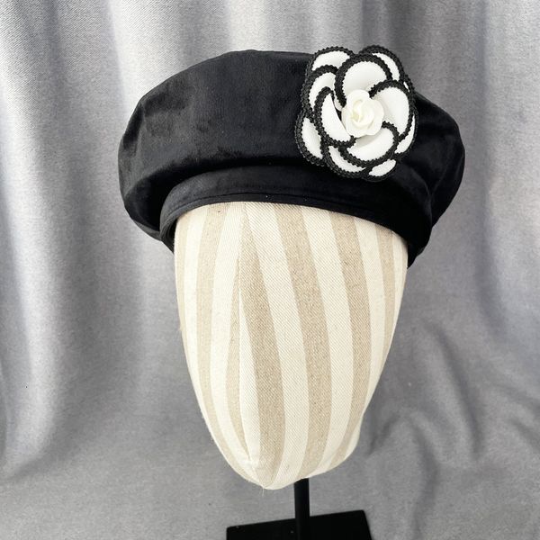 beret s winter brand hats solid female flower elegant suede painter beret french artist warm bonnet casual cap adjustable 221122, Blue;gray
beret s winter brand hats solid female flower elegant suede painter beret french artist warm bonnet casual cap adjustable 221122, Blue;gray