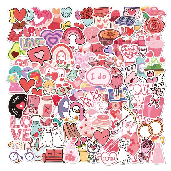 pack of 100pcs 2023 valentine's day stickers love stickers no-duplicate waterproof vinyl for skateboard luggage lapnotebook helmet wate
pack of 100pcs 2023 valentine's day stickers love stickers no-duplicate waterproof vinyl for skateboard luggage lapnotebook helmet wate
