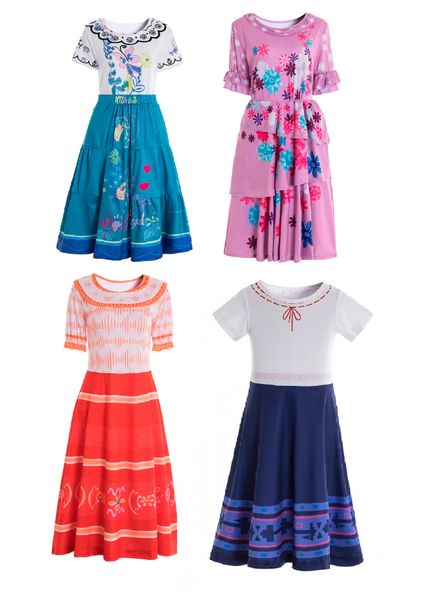 family matching outfits luisa madrigal costum encanto dolores cosplay costume dress women girls dress kid adults costume 221122, Blue
family matching outfits luisa madrigal costum encanto dolores cosplay costume dress women girls dress kid adults costume 221122, Blue