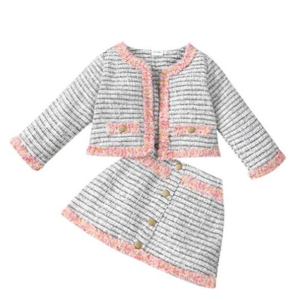 kids girls clothes sets autumn winter girl baby coat skirts 2-piece suit fashion children clothing toddler infant outfit, White
kids girls clothes sets autumn winter girl baby coat skirts 2-piece suit fashion children clothing toddler infant outfit, White
