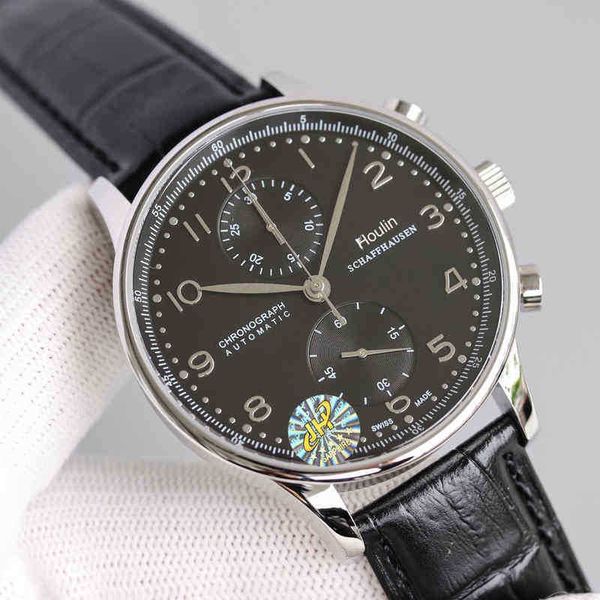 designer luxury full-automatic famous houlin swiss watch waterproof men's portugal mechanical real portuguese leather belt v67w, Slivery;brown
designer luxury full-automatic famous houlin swiss watch waterproof men's portugal mechanical real portuguese leather belt v67w, Slivery;brown