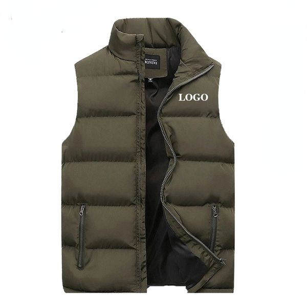 men's vests custom men jacket winter women vest down cotton sleeveless waistcoat mans warm coat male outwear 221122, Black;white
men's vests custom men jacket winter women vest down cotton sleeveless waistcoat mans warm coat male outwear 221122, Black;white