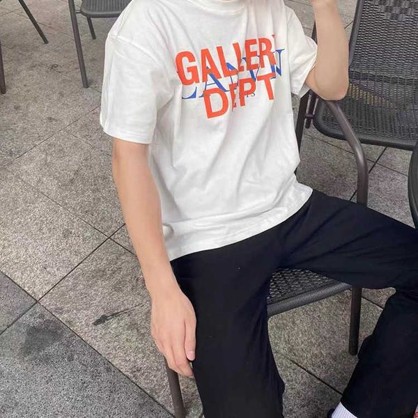 men t-shirt gall dep cotton fashion designer casual 22fw co branded short sleeve letter printing high street round neck half t-shirts ew0i, White;black
men t-shirt gall dep cotton fashion designer casual 22fw co branded short sleeve letter printing high street round neck half t-shirts ew0i, White;black