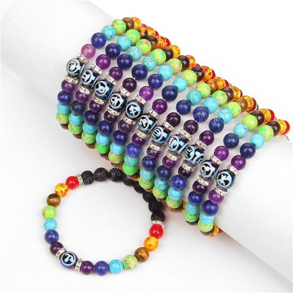 meditation reiki healing 7 chakra bracelet men women colorful beads 12 constellation bracelets for women zodiac jewelry, Golden;silver
meditation reiki healing 7 chakra bracelet men women colorful beads 12 constellation bracelets for women zodiac jewelry, Golden;silver