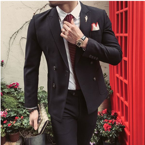 mens suits blazers tailor made black wedding business casual tuxedos groom slim fit lapel 2 pieceblazer pantscostume homme 221121, White;black
mens suits blazers tailor made black wedding business casual tuxedos groom slim fit lapel 2 pieceblazer pantscostume homme 221121, White;black