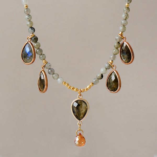chokers latest natural stones labradorite teardrop pendant necklace women exquisite gemstones charm beaded choker ol jewelry 221121, Golden;silver
chokers latest natural stones labradorite teardrop pendant necklace women exquisite gemstones charm beaded choker ol jewelry 221121, Golden;silver