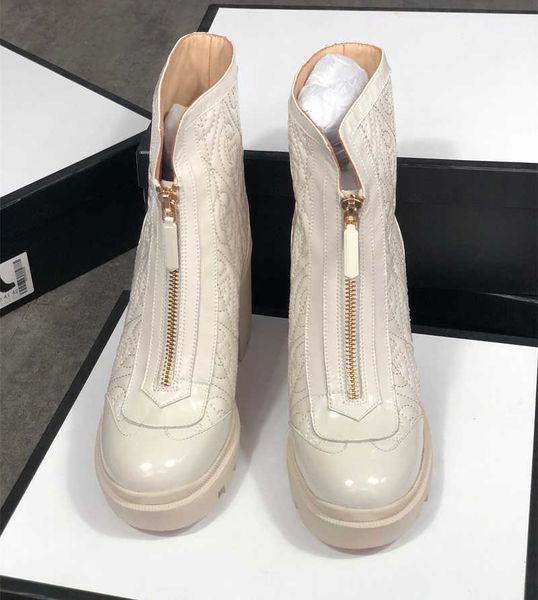 women designers boots leather zipper ankle boots platform martin desert boot chunky heel martin shoes 35-42 big size with box no47-tbt, Black
women designers boots leather zipper ankle boots platform martin desert boot chunky heel martin shoes 35-42 big size with box no47-tbt, Black