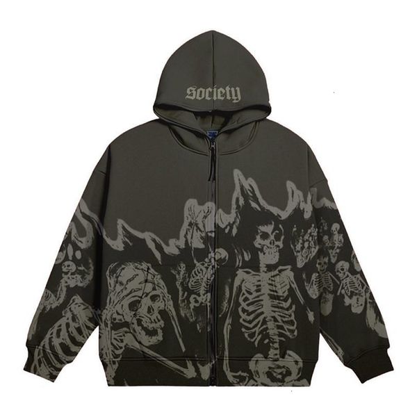 mens hoodies sweatshirts vests streetwear crewneck skeleton hoodie couple style y2k retro hoodie zipper oversized sweatshirt gothic 221121, Black
mens hoodies sweatshirts vests streetwear crewneck skeleton hoodie couple style y2k retro hoodie zipper oversized sweatshirt gothic 221121, Black