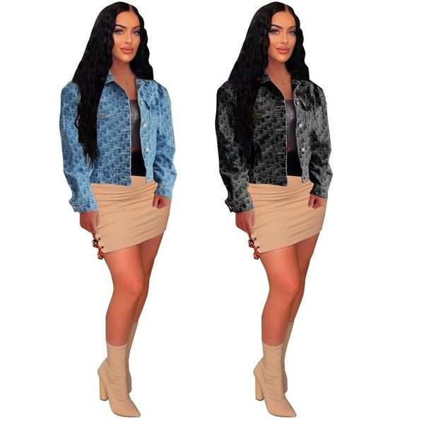 denim jackets women chaqueta casual outerwear long sleeve jeans coat print buttons pocket 2xl fall winter streetwear outer clothes wholesal, Black;brown
denim jackets women chaqueta casual outerwear long sleeve jeans coat print buttons pocket 2xl fall winter streetwear outer clothes wholesal, Black;brown