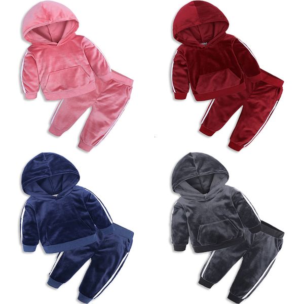 clothing sets winter children baby girls clothes set velvet solid boys hoodies sweatshirtpants tracksuit suits for kids 221121, White
clothing sets winter children baby girls clothes set velvet solid boys hoodies sweatshirtpants tracksuit suits for kids 221121, White