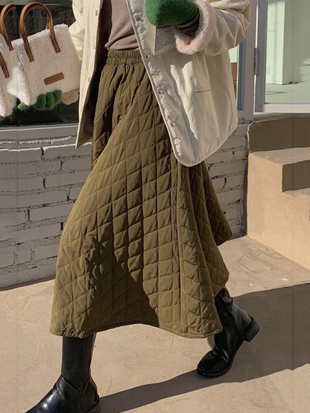 skirts kbat autumn winter women thicken cotton female fashoin plaid anklelength quilted swing skirt pettiskirt 221122, Black
skirts kbat autumn winter women thicken cotton female fashoin plaid anklelength quilted swing skirt pettiskirt 221122, Black