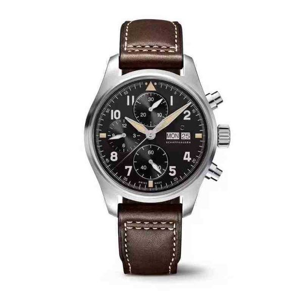 full business automatic leisure mechanical large watch timing men's 6-pin luminous pilot dial complex function 4drl, Black;brown
full business automatic leisure mechanical large watch timing men's 6-pin luminous pilot dial complex function 4drl, Black;brown
