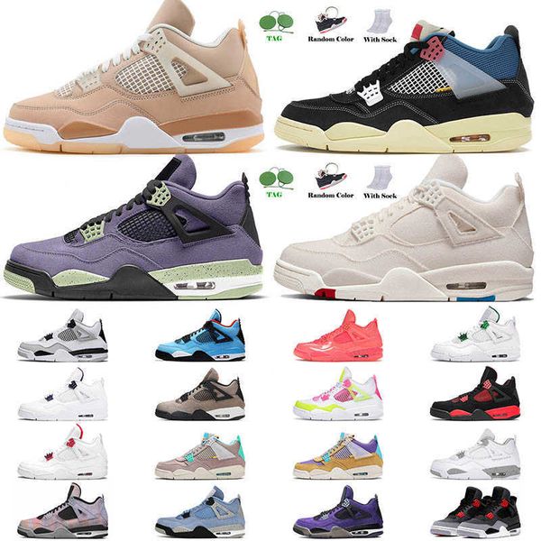 fashion 4 4s basketball shoes mens womens canyon purple black cat guava ice kaws grey taupe haze red thunder royalty sneakers sports
fashion 4 4s basketball shoes mens womens canyon purple black cat guava ice kaws grey taupe haze red thunder royalty sneakers sports