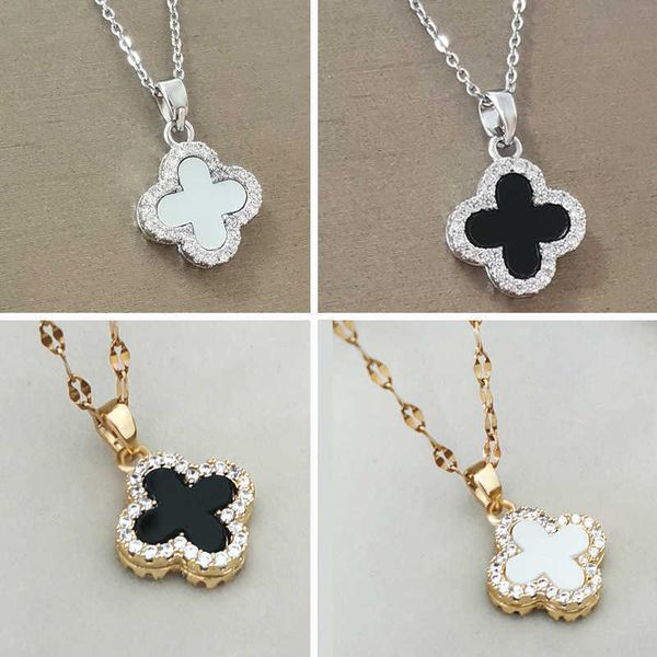 pendant necklaces strands strings tiktok kwai live broadcast of cruciform titanium steel four leaf clover necklace, Silver
pendant necklaces strands strings tiktok kwai live broadcast of cruciform titanium steel four leaf clover necklace, Silver
