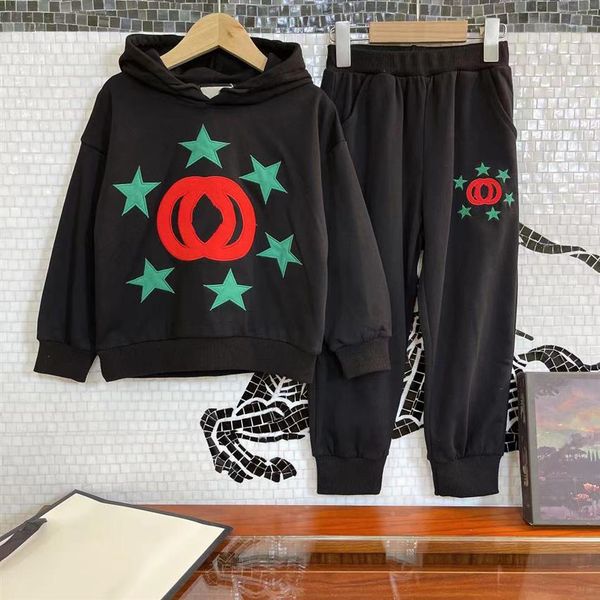 designer kids black hooded pants sets childrens autumn tracksuit clothing long sleeve trousers set girls sports boys wear size 1241h, White
designer kids black hooded pants sets childrens autumn tracksuit clothing long sleeve trousers set girls sports boys wear size 1241h, White
