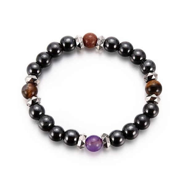 black magnetic healing obsidian hematite strand bracelets for men geometric tiger eye stone beads magnet bracelet men women, Golden;silver
black magnetic healing obsidian hematite strand bracelets for men geometric tiger eye stone beads magnet bracelet men women, Golden;silver