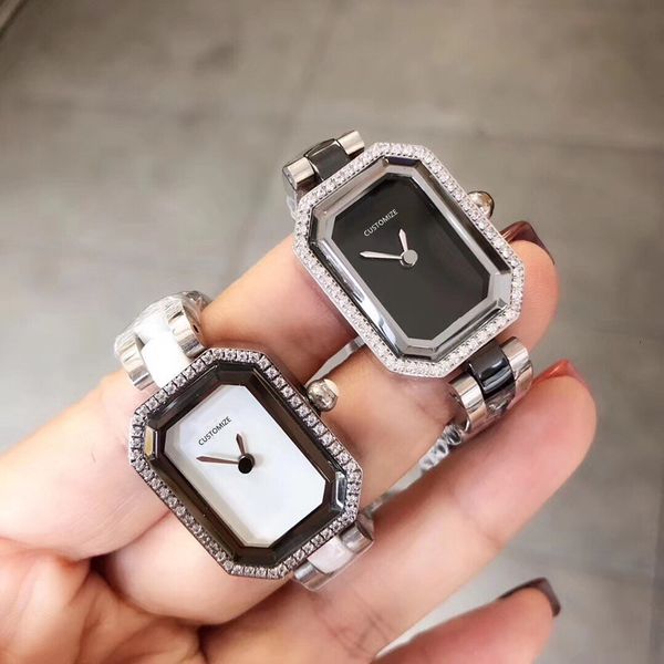 wristwatche ceramic watch for boyfriend cz rectangle waistwatch stainless steel boy friend watches clock luxury brand accessories 221121, Slivery;brown
wristwatche ceramic watch for boyfriend cz rectangle waistwatch stainless steel boy friend watches clock luxury brand accessories 221121, Slivery;brown