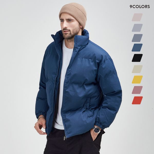 men's down parkas winter men padded cotton jacket coat plus size 8xl outerwear warm quilted parka allmatch loose basic puffer jacket me, Black
men's down parkas winter men padded cotton jacket coat plus size 8xl outerwear warm quilted parka allmatch loose basic puffer jacket me, Black