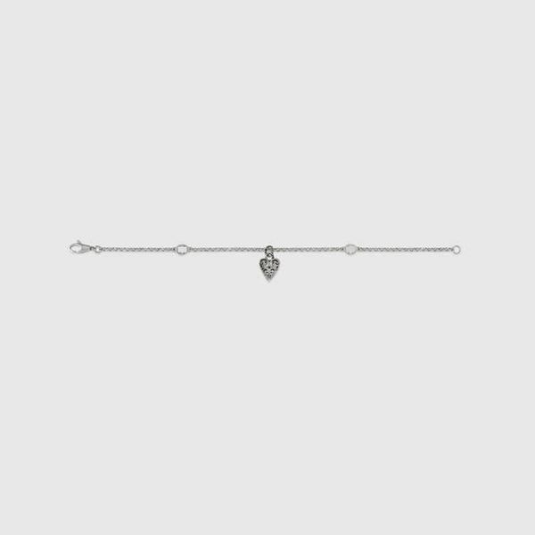 2023 designer new jewelry 925 sterling silver carved heart shaped charm home fashion worn double interlock bracelet, Black
2023 designer new jewelry 925 sterling silver carved heart shaped charm home fashion worn double interlock bracelet, Black