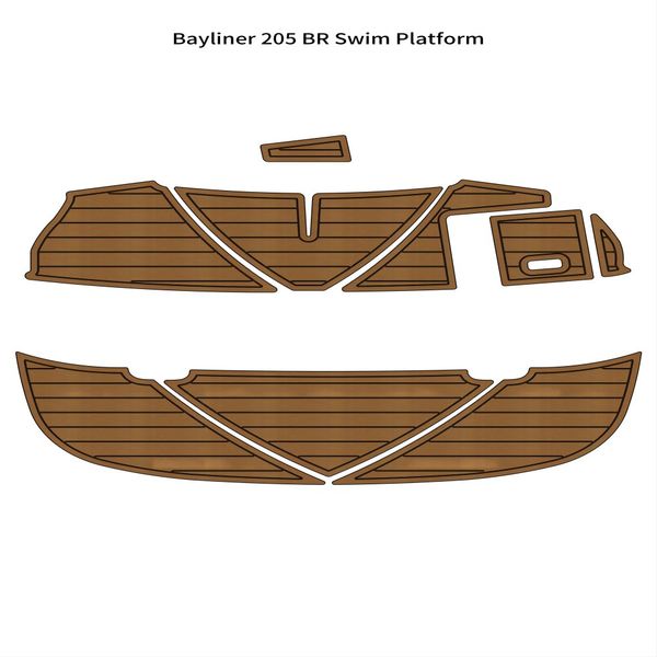 bayliner 205 br swim platform step boat eva faux foam teak deck floor pad mat
bayliner 205 br swim platform step boat eva faux foam teak deck floor pad mat