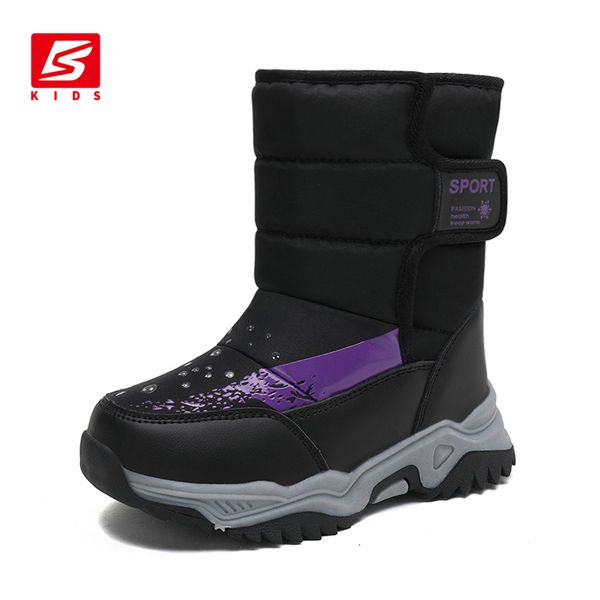 boots children winter high kids snow boot boys girls warm outdoor thick sole plush child cotton shoes waterproof sneakers 221122, Black;grey
boots children winter high kids snow boot boys girls warm outdoor thick sole plush child cotton shoes waterproof sneakers 221122, Black;grey