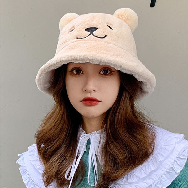 wide brim hats bucket fashion autumn women winter cute bear ears fur bear ear ball plush fisherman soft warm thick basin 221122, Blue;gray
wide brim hats bucket fashion autumn women winter cute bear ears fur bear ear ball plush fisherman soft warm thick basin 221122, Blue;gray