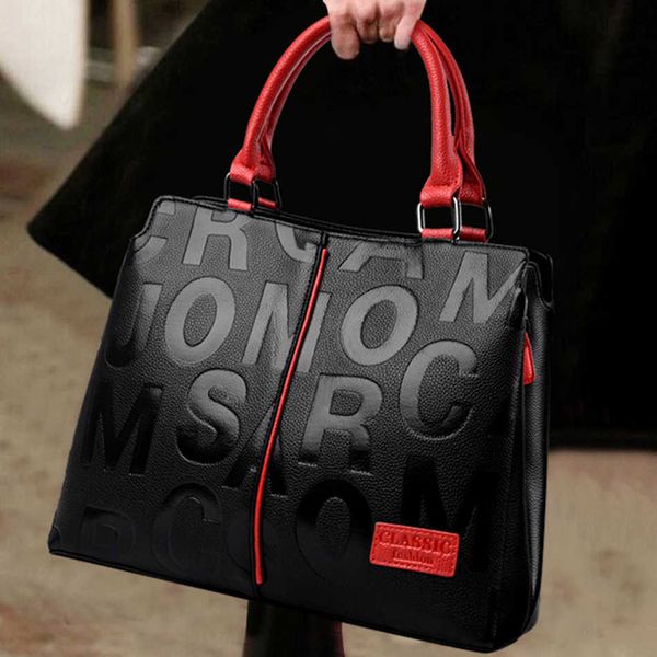 evening bags ladies quality leather letter shoulder for women luxury handbags designer fashion large capacity tote bag 221122
evening bags ladies quality leather letter shoulder for women luxury handbags designer fashion large capacity tote bag 221122
