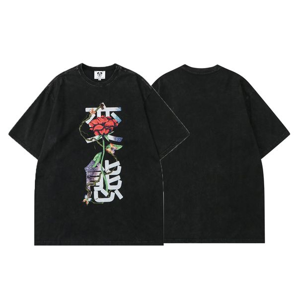 22fw europe flower letter print tee design t shirt high street spring summer fashion women men chinese tshirt, Black;brown
22fw europe flower letter print tee design t shirt high street spring summer fashion women men chinese tshirt, Black;brown