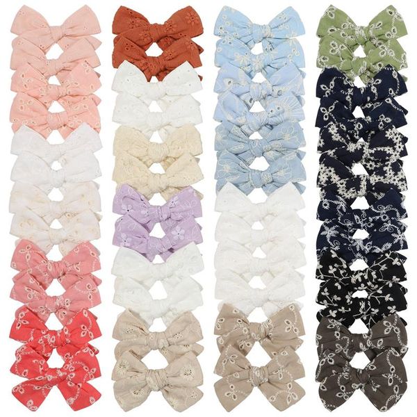 fashion embroidery print bows hair clips hair accessories baby girls cotton bowknot hairpins barrettes headwear kids decoration, Slivery;white
fashion embroidery print bows hair clips hair accessories baby girls cotton bowknot hairpins barrettes headwear kids decoration, Slivery;white