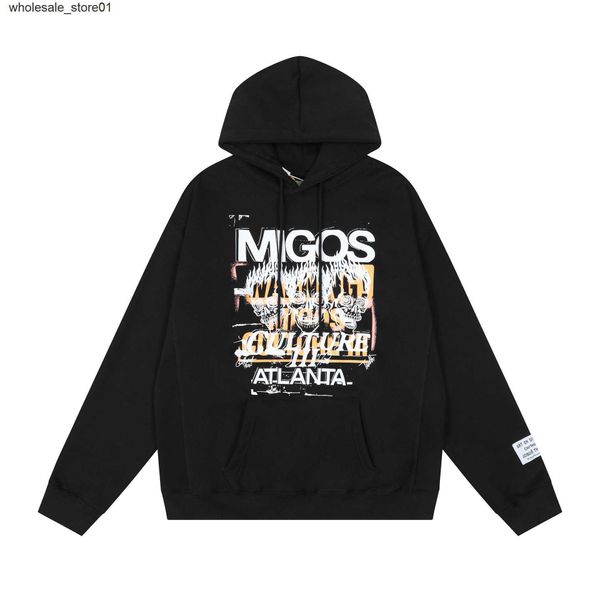 men's hoodies sweatshirts designer galery dept co branded stamping printing cashmere casual loose fashion hooded sweater, Black
men's hoodies sweatshirts designer galery dept co branded stamping printing cashmere casual loose fashion hooded sweater, Black