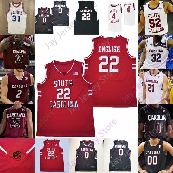 south carolina gamecocks basketball jersey ncaa college alex english jermaine wildens leveque erik stevenson keyshawn bryant james reese v, Black;red
south carolina gamecocks basketball jersey ncaa college alex english jermaine wildens leveque erik stevenson keyshawn bryant james reese v, Black;red