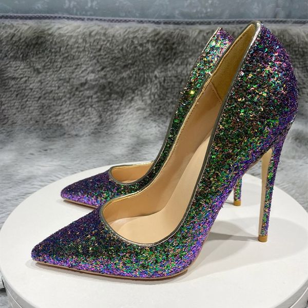 green glitter red bottoms women shoes pointed toe pumps ladies wedding party high heel shoe 8cm 10cm 12cm colors sequin stilettos bling club, Black
green glitter red bottoms women shoes pointed toe pumps ladies wedding party high heel shoe 8cm 10cm 12cm colors sequin stilettos bling club, Black