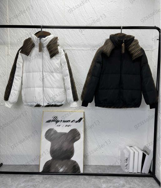 luxury puffer coat womens down parkas reversible male and female style detachable hood down jackets double f print lining garments draw stri, Black
luxury puffer coat womens down parkas reversible male and female style detachable hood down jackets double f print lining garments draw stri, Black