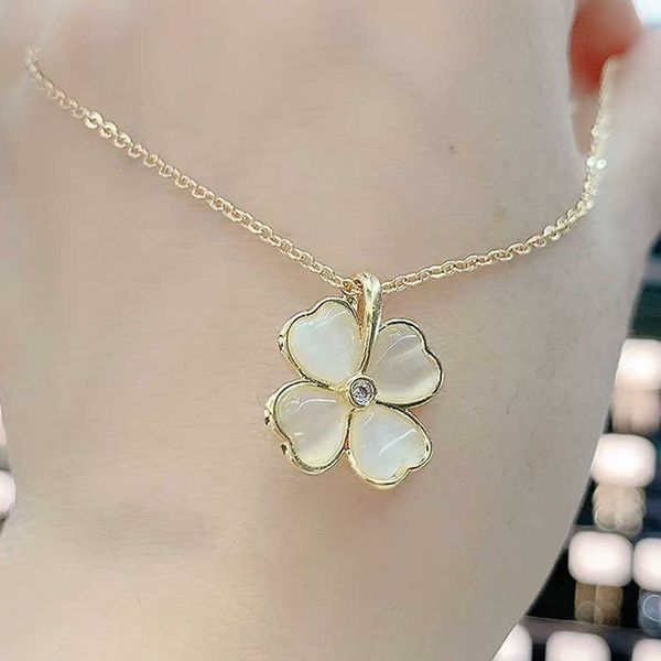 pendant necklaces strands strings 2022 new fashionable cat's eye four leaf grass necklace for female xia luxury and small people rose g, Silver
pendant necklaces strands strings 2022 new fashionable cat's eye four leaf grass necklace for female xia luxury and small people rose g, Silver